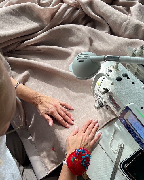 Tekstilprøver og rådgivning