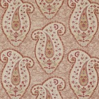 5042 02 Stepping Stone Paisley Red Earth 2X
