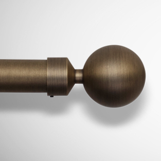 Antikk Bronse 1 Madison Stålstang 30Mm Spyd