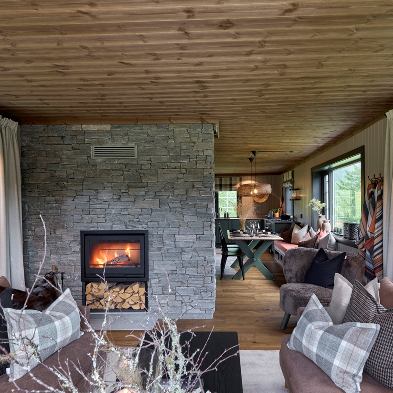 Gardinlengder Blyantfold Stue 1